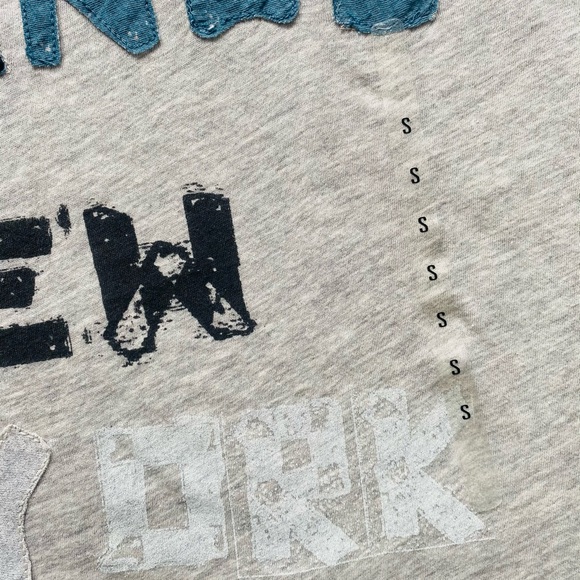 Women's Armani Exchange NYC Multicoloured Diamante Logo T-Shirt Size S - Picture 8 of 8